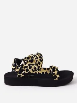 Loeffler Randall Women's Maisie Sandal -Sandals Sales MAISIE CVxLEOPARDCANVASxAlt3 59848175