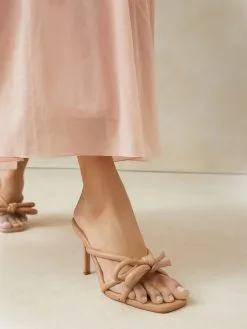 Loeffler Randall Women's Margi Bow Heeled Sandal -Sandals Sales MARGI NxDUNENAPPAxAlt1 92235572