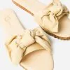 Yosi Samra Women's Mila Bow Slide -Sandals Sales MILA xBEIGExPrimary 98237857
