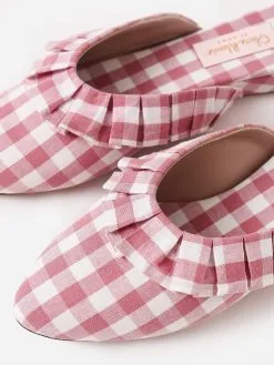 Olivia Morris Women's Blossom Frill Slipper -Sandals Sales OMAH04 03xROSEPINKxAlt3 62797587