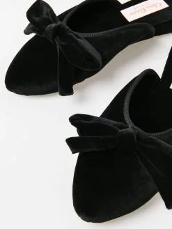 Olivia Morris Women's Daphne Bow Slipper -Sandals Sales OMAH04 04xBLACKxPrimary 80762286