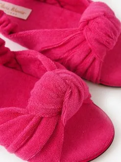 Olivia Morris Women's Venus Knotted Slingback Slipper -Sandals Sales OMAH14xFUSCHIAPINKxAlt1 62800540