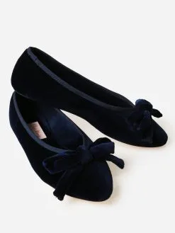 Olivia Morris Women's Delphine Ballet Flat -Sandals Sales OMAH15xINKBLUExAlt3 80417430