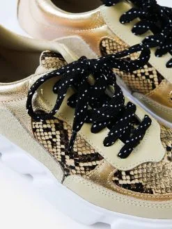 Yosi Samra Women's Palmer Sneaker -Sandals Sales PALMERxNATURALSNAKExAlt3 73503334