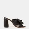 Loeffler Randall Penny Bow Mule -Sandals Sales PENNY GLTRxBLACKGLITTERxPrimary 23763722