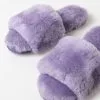Pissenlit Women's Sheepskin Fuzzy Slipper -Sandals Sales PLTSFSxLILACxAlt1 81088526