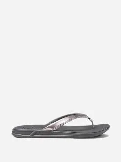 Reef Women's Rover Catch Flip Flop -Sandals Sales RF001465xPEWTERxPrimary 56308063
