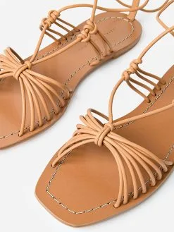 Loeffler Randall Women's Romy Lace-Up Sandal -Sandals Sales ROMY NxHONEYNAPPAHONEYPLANKxAlt2 96166933