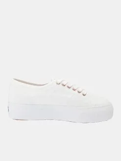 Superga Women's Acotw Core Fabric Platform Sneaker