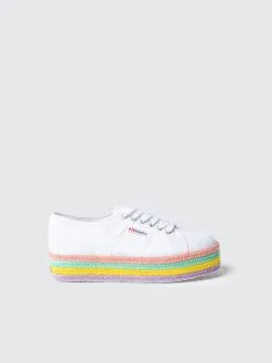 Superga Women's 2790 Cotcoloropewmulti Sneaker
