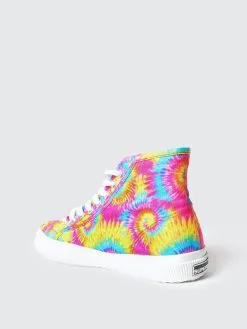 Superga Women's Tie Dye Polyfantiedyew Sneaker -Sandals Sales S111PNWxTIEDYExAlt2