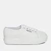 Superga Women's 2790 Sneaker -Sandals Sales S3115BWxWHITELEATHERxPrimary 27482659
