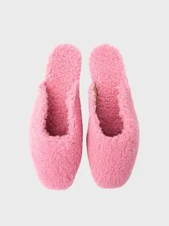 Sleeper Women's Pink Shearling Slipper -Sandals Sales SA026SxPINKxAlt3 38962926