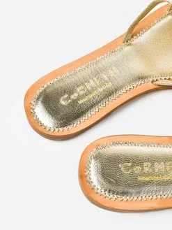 Cornetti Women's Solanas Sandal -Sandals Sales SOLANASxGOLDxAlt3 97981228