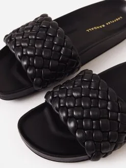 Loeffler Randall Women's Sonnie Sandal -Sandals Sales SONNIE WLxBLACKLEATHERxAlt3 62284189