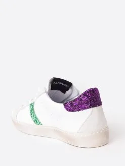 Toral Day Leather Glitter Sneaker -Sandals Sales TL 12638FxOFFWHITEVIOLAMENTxAlt2 32917775