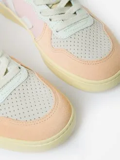 VEJA Women's V-15 Leather Sneaker -Sandals Sales VQ0203142AxPETALEWHITEMULTICOxAlt2 93730777