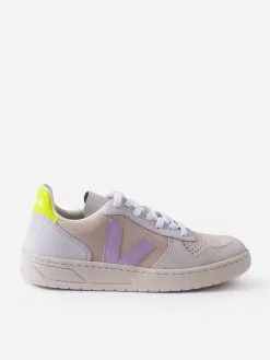 Veja Women's V-10 Suede Multico Sneaker -Sandals Sales VX0302805xMULTICOSABLEPARMExAlt1 61664148