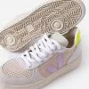 Veja Women's V-10 Suede Multico Sneaker -Sandals Sales VX0302805xMULTICOSABLEPARMExPrimary 61664146