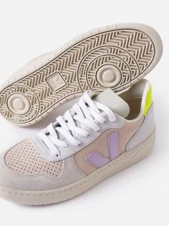 Veja Women's V-10 Suede Multico Sneaker