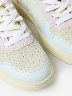 VEJA Women's V-10 Suede Sneaker -Sandals Sales VX0303119AxJADEWHITExAlt2 93730844