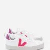 VEJA Women's V-10 CWL Sneaker -Sandals Sales VX0702923xWHITEROSEFLUOxPrimary 71356310
