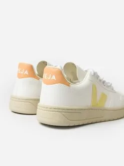 VEJA Women's V-10 CWL Sneaker -Sandals Sales VX0703103AxWHITESUNPEACHxAlt2 99166257