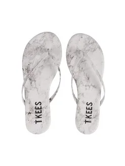 Tkees Women's Marble Flip Flop -Sandals Sales marble whitepepperalt2