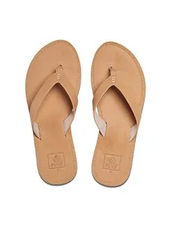 Reef Women's Reef Voyage Leather Flip Flop -Sandals Sales rf0a2yfm naturalalt2