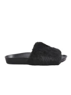 Raye The Label Sirus Faux Fur Slide