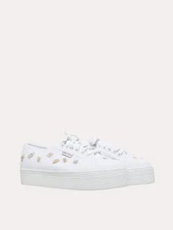 Superga 2790 Insect Embroidery Platform Sneaker -Sandals Sales s00f0a0 whitealt1