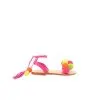 Mystique Multi Pom Pom Sandal