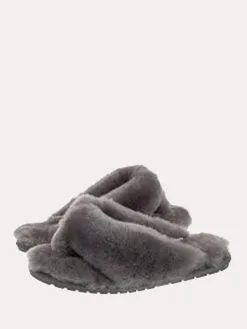 EMU Australia Emu Tova Slipper -Sandals Sales w10105 charcoalalt1