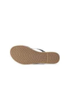 Yosi Samra Rivington Roee Metallic Leather Flip Flop -Sandals Sales wrv 408 000 silveralt2